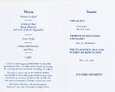 20170131_0002 Programme from the final Ex-Servicemen's Supper held in November 2015